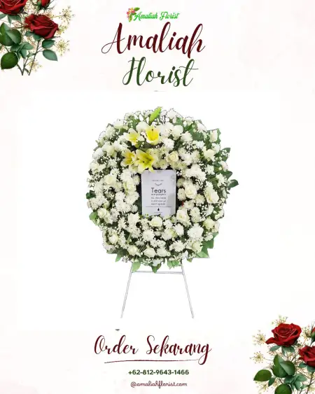 Krans Bunga Duka Potronayan