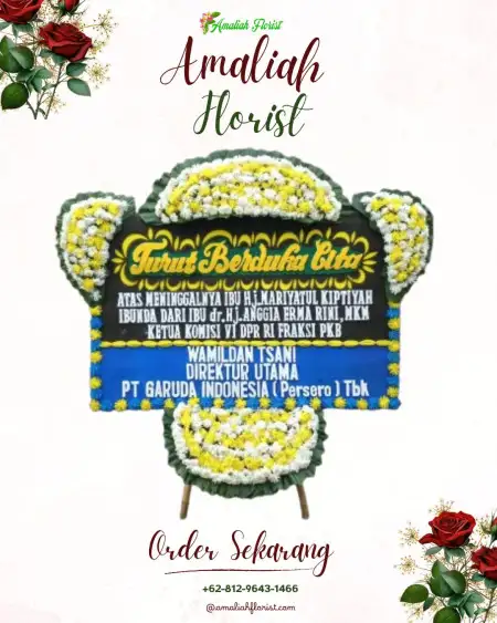 Papan Bunga Duka Potronayan